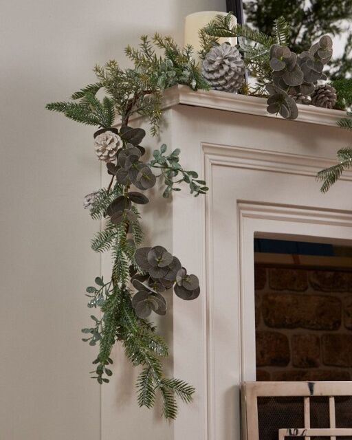 Dibor Alpine Lodge Xmas Table Decoration Christmas Garland 1.5m - Size: Large - image 1