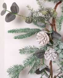 Dibor Alpine Lodge Xmas Table Decoration Christmas Garland 1.5m - Size: Large - thumbnail 2