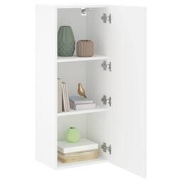 Berkfield Home TV Wall Cabinet White 40.5x30x102 cm Engineered Wood - thumbnail 5