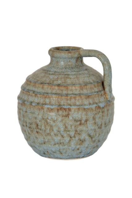 KDMD Capella Krater Jug Vase - Modern Neutral Decorative Home Accent in Blue - image 1