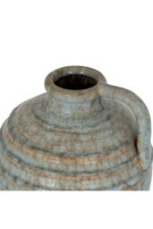 KDMD Capella Krater Jug Vase - Modern Neutral Decorative Home Accent in Blue - thumbnail 2