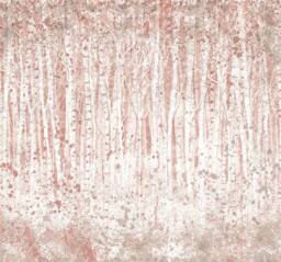 Superfresco Easy Painterly Woods Pink Print To Order 3m x 2.8m Mural - thumbnail 2