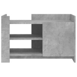 Berkfield Home Coffee Table Concrete Grey 80x50x50 cm Engineered Wood - Size: 80 x 50 x 50 cm - thumbnail 4