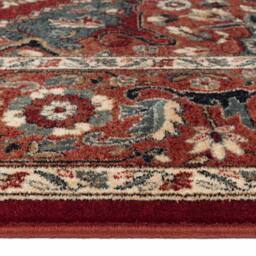 The Rug Shop UK Red Wool Border Floral Traditional Luxurious Easy To Clean Area Rug - Size: 160 cm x 240 cm - thumbnail 5
