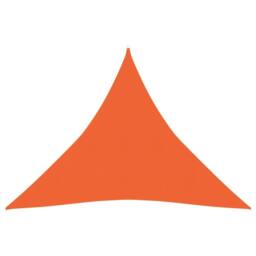 Berkfield Home Sunshade Sail 160 g/m ² Orange 4x4x4 m HDPE - thumbnail 1