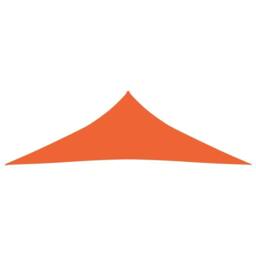 Berkfield Home Sunshade Sail 160 g/m ² Orange 4x4x4 m HDPE - thumbnail 2