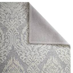 The Rug Shop UK Grey Modern Wool Easy to clean Hand Made Floral Area Rug - Size: 200 cm x 280 cm - thumbnail 5