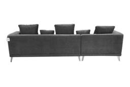 DS Living The 3 Seater Nova Lounger Right Corner Sofa in Grey - thumbnail 5