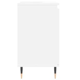 Berkfield Home Bathroom Cabinet White 58x33x60 cm Engineered Wood - Size: 58 x 33 x 60 cm - thumbnail 6