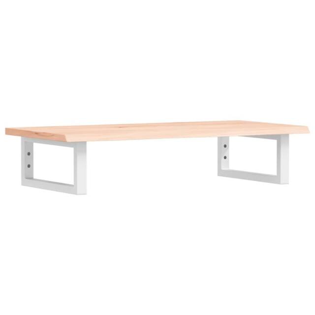 Berkfield Home Basin Shelf Wall Mounted Steel & Solid Wood Oak in Brown - image 1