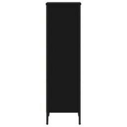 Berkfield Home Bookcase Black 50x31x106 cm Engineered Wood - Size: 50 x 31 x 106 cm - thumbnail 5