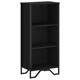Berkfield Home Bookcase Black 50x31x106 cm Engineered Wood - Size: 50 x 31 x 106 cm - thumbnail 2