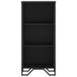 Berkfield Home Bookcase Black 50x31x106 cm Engineered Wood - Size: 50 x 31 x 106 cm - thumbnail 4