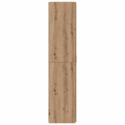 Berkfield Home Highboard Artisan Oak 40x42.5x185 cm Engineered Wood in Brown - thumbnail 9