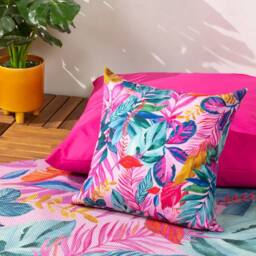 Furn Psychedelic Jungle Polyester Filled Outdoor Cushion - Size: 43 cm x 43 cm - thumbnail 3