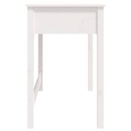 Berkfield Home Desk with Drawers White 100x50x78 cm Solid Wood Pine - Size: 100 x 50 x 78 cm - thumbnail 8
