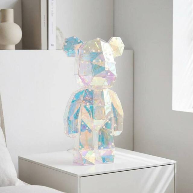 Garden Greatness Starlightz LED Bear Decorative Lamp in Beige - image 1