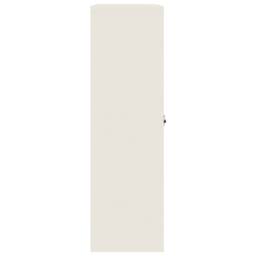 Berkfield Home File Cabinet White 90x40x140 cm Steel - Size: 90 x 40 x 140 cm - thumbnail 5