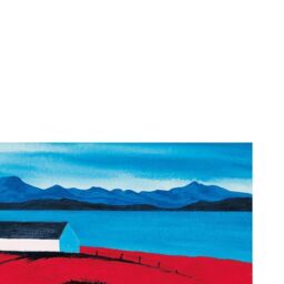 Anthony Barber Over The Sea To Skye I Print in Blue - thumbnail 2