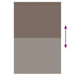 Berkfield Home Roller Blind Blackout Coffee 165x230 cm Fabric Width 161.6 cm Pol… in Brown - thumbnail 5