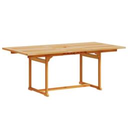 Berkfield Home 5 Piece Garden Dining Set Solid Wood Acacia & Textilene in Brown - thumbnail 3