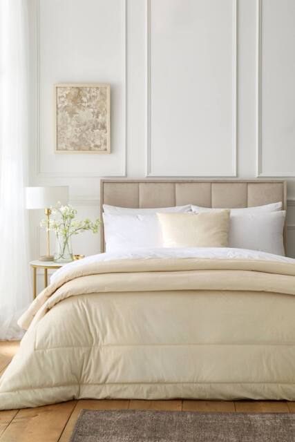 Appletree 'Harlan' Velvet Bedspread in Cream - image 1