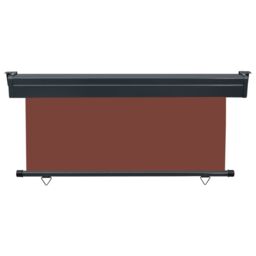 Berkfield Home Balcony Side Awning 160x250 cm Brown - thumbnail 4