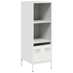 Berkfield Home Highboard White 35x39x103.5 cm Steel - thumbnail 2
