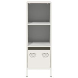 Berkfield Home Highboard White 35x39x103.5 cm Steel - thumbnail 5