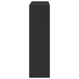 Berkfield Home Room Divider Black 100x33x115 cm Engineered Wood - Size: 100 x 33 x 115 cm - thumbnail 5
