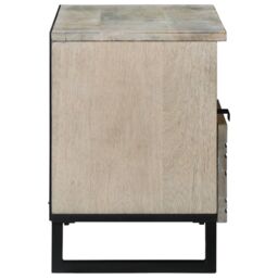 Berkfield Home Media Storage Cabinets & Racks with Drawer with Shelf with Storage White & Black - thumbnail 4