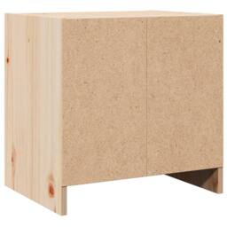 Berkfield Home Beautiful Bedside Cabinet 40x30.5x40 cm Solid Pinewood in Natural - thumbnail 7