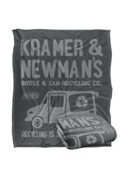 Warner Brothers Seinfeld 152x127cm The Bottle Silky Touch Super Soft Throw Blanket in White - Size: 152x127 cm - thumbnail 2