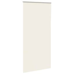 Berkfield Home Roller Blind Blackout Marine 105x130 cm Fabric Width 100.7 cm Pol… in Off-White - thumbnail 1