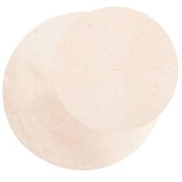 Berkfield Home Rug HUARTE Short Pile Soft & Washable Beige √ò 100 cm - Size: Medium - thumbnail 1