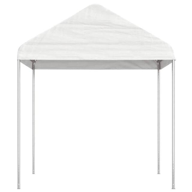 Berkfield Home Gazebo with Roof White 8.92x2.28x2.69 m Polyethylene - image 1