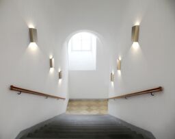 Nordlux Modern Outdoor Wall Light Brass Brass Intergrated LED Coastal/Marine Safe - Mains Powered, IP54 in Gold - thumbnail 8