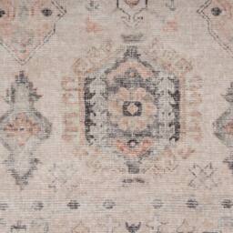Kukoon Ivory Distressed Soft Pile Living Room Area Rug Bedroom Floor Mat - Size: 80 cm x 300 cm - thumbnail 8