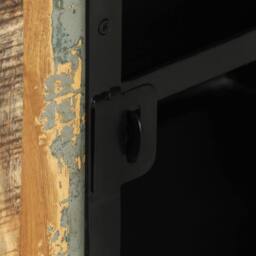 Berkfield Home TV Cabinet 110x30x45 cm Solid Reclaimed Wood - Size: 110 x 30 x 45 cm - thumbnail 7