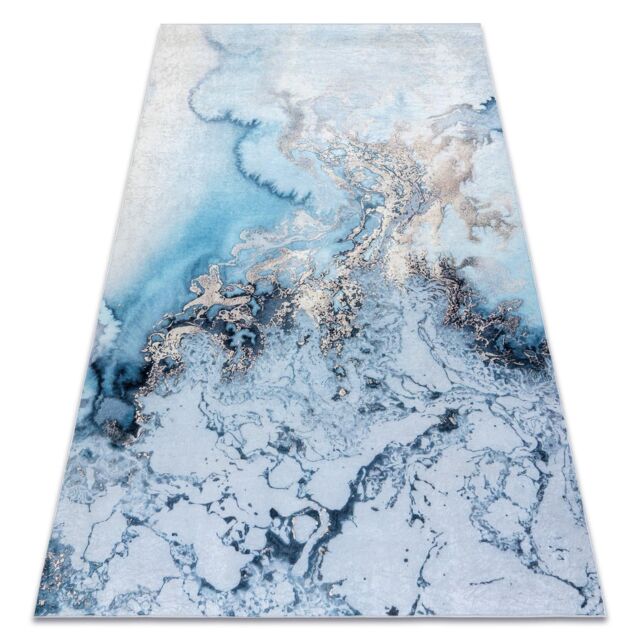 RugsX Andre Rug in Blue - Size: 80 cm x 150 cm - image 1