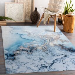 RugsX Andre Rug in Blue - Size: 80 cm x 150 cm - thumbnail 4