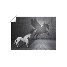 "Warren Reed - Designer Hidden Potential - Pegasus Unframed Art Print - Size: W24"" x H36""" - thumbnail 1