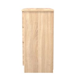 Ready Assembled 2 U Holborn 6 Drawer Wide Chest (Ready Assembled) in Light Oak - thumbnail 2