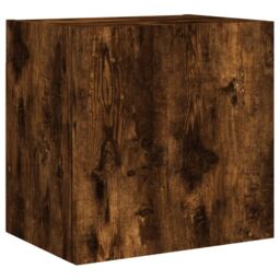 Berkfield Home TV Wall Cabinet Smoked Oak 40.5x30x40 cm Engineered Wood in Brown - thumbnail 2