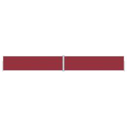 Berkfield Home Retractable Side Awning Red 160x1200 cm - thumbnail 3