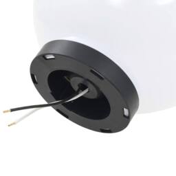 Berkfield Home LED Bowl Lamps 4 pcs Spherical 20 cm PMMA in White - thumbnail 6