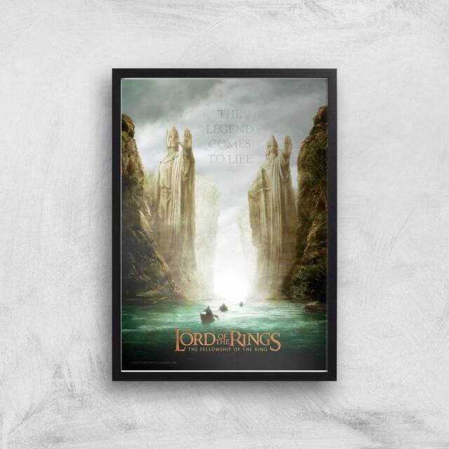 The Lord of the Rings Lord Of The Rings: The Fellowship Of The Ring Giclee Art Print - Size: A2