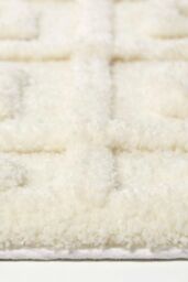 Homescapes 100% Cotton Tufted Tile Bath Mat in Beige - thumbnail 3