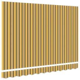 Berkfield Home Awning Replacement Fabric for 2.5x2 m Frame Multicolour Stripe - thumbnail 4