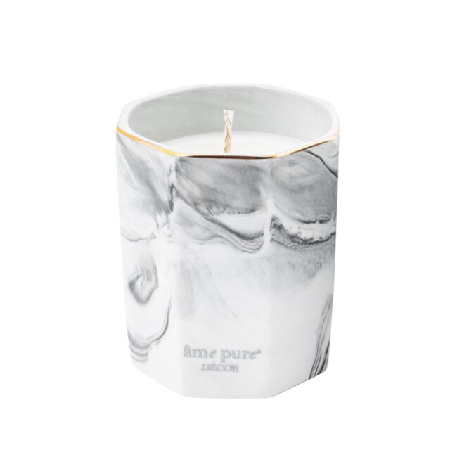 âme pure Soy Wax Scented Candle Powdery Vanilla & Chocolate in Natural - image 1